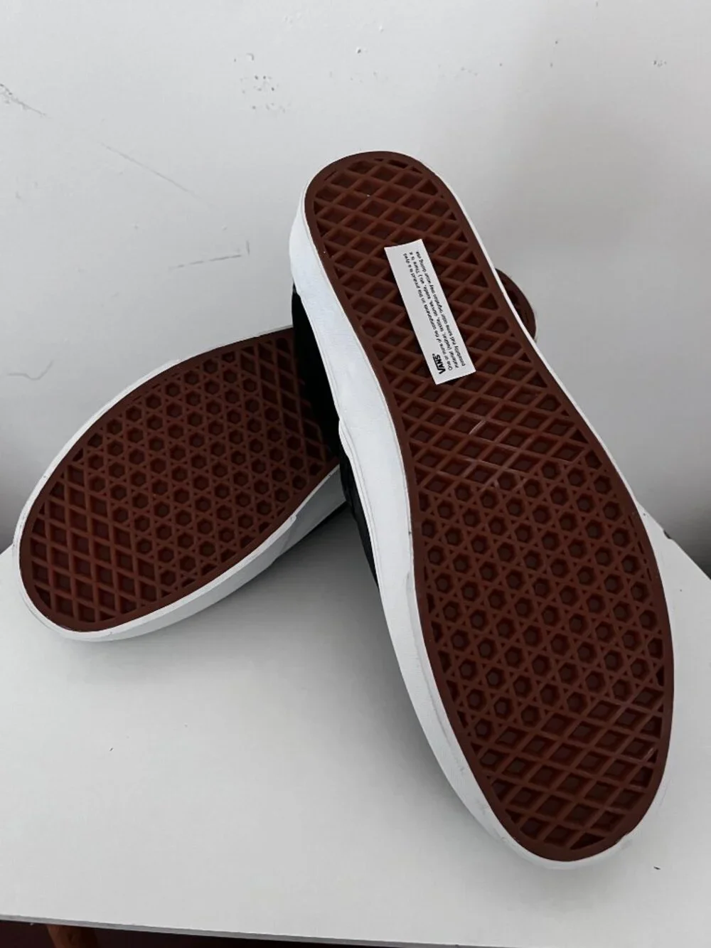 VANS Leather/Suede Check Black Classic